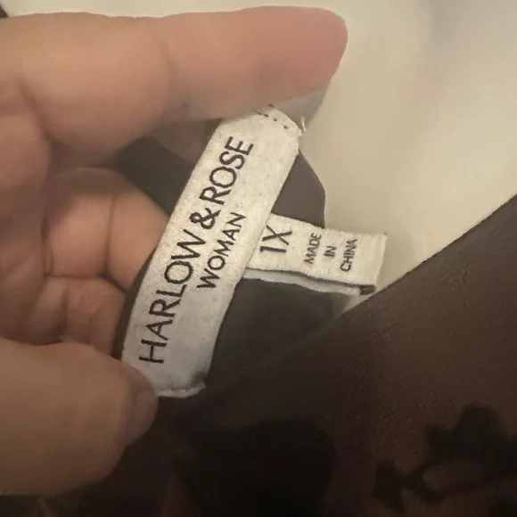 Harlow Brown Floral Long Sleeve Maxi Dress - Picture 12 of 17